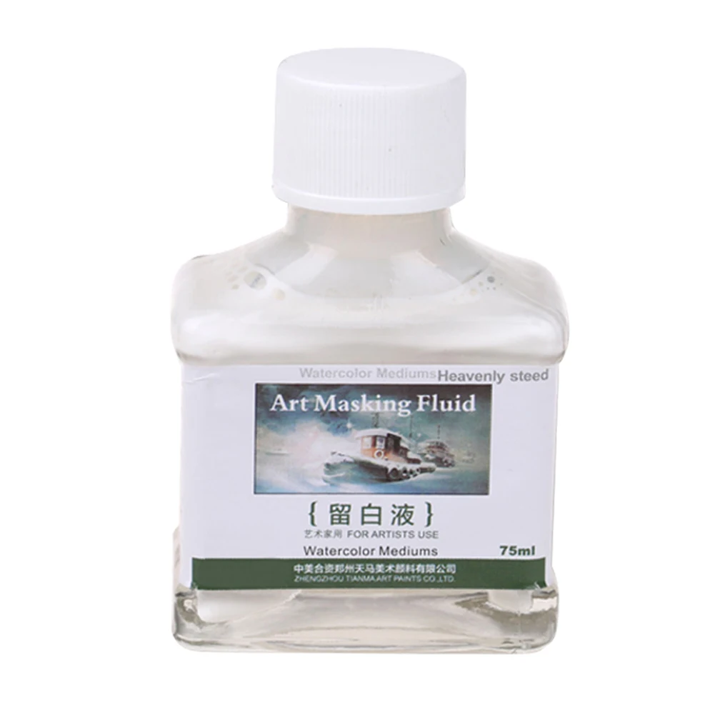 

75ml Art Masking Fluids Applicator Drawing Gum Watercolor Artis For Painting