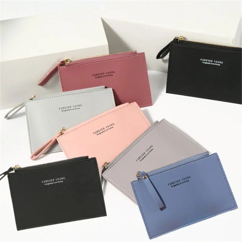 

Fashion Women Wallets PU Leather Short Coin Purse Multi-function Card Holder Clutch Bag for Girl Small Wallet