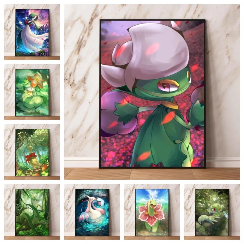 

Canvas Art Walls Painting Pok e mon Elf Classic Cartoon Character Picture Comics Pictures Decor Gifts Decoration Paintings