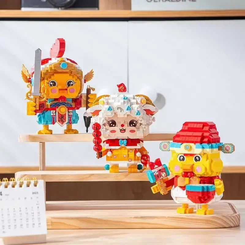 Конструктор из мелких частиц с изображением знаков зодиака