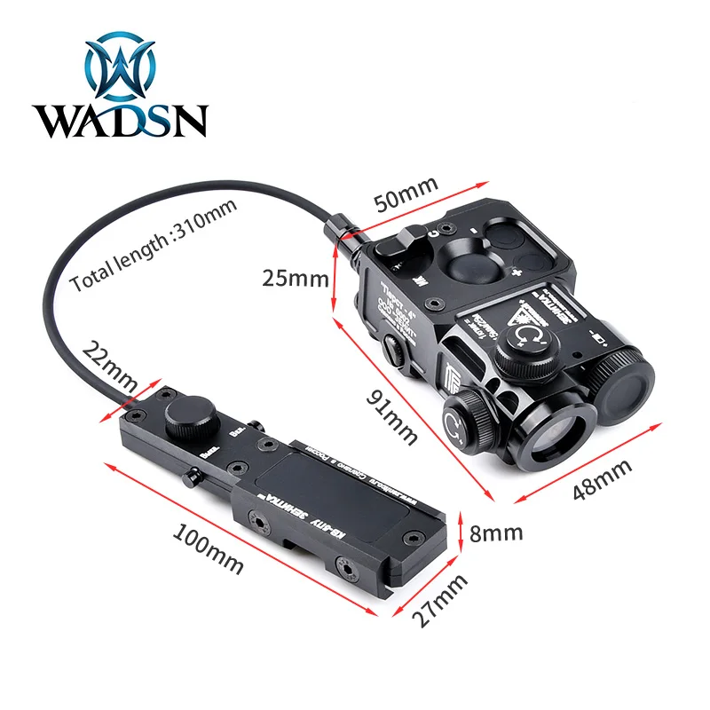 Электронная указка Zenitco PERST 4 зеленая и красная лазерная AK47 AK74 DBAL PEQ NGAL MAWL ar15