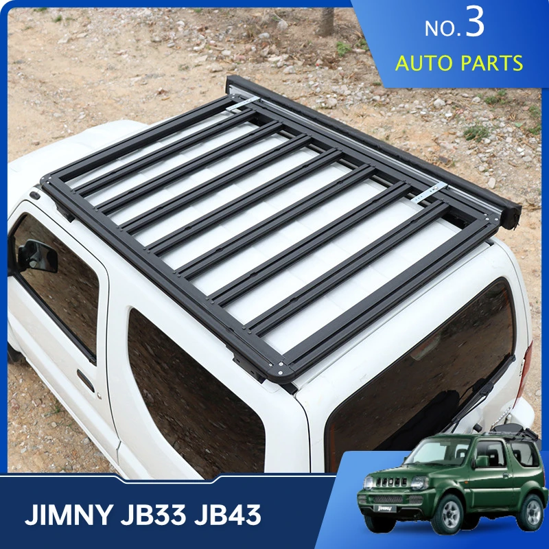 

Roof Rack Car Top Luggage Cross Bar Rail Boxes Basket High Quality For Suzuki Jimny JB33 Sierra JB43 1998 2017 Accessories