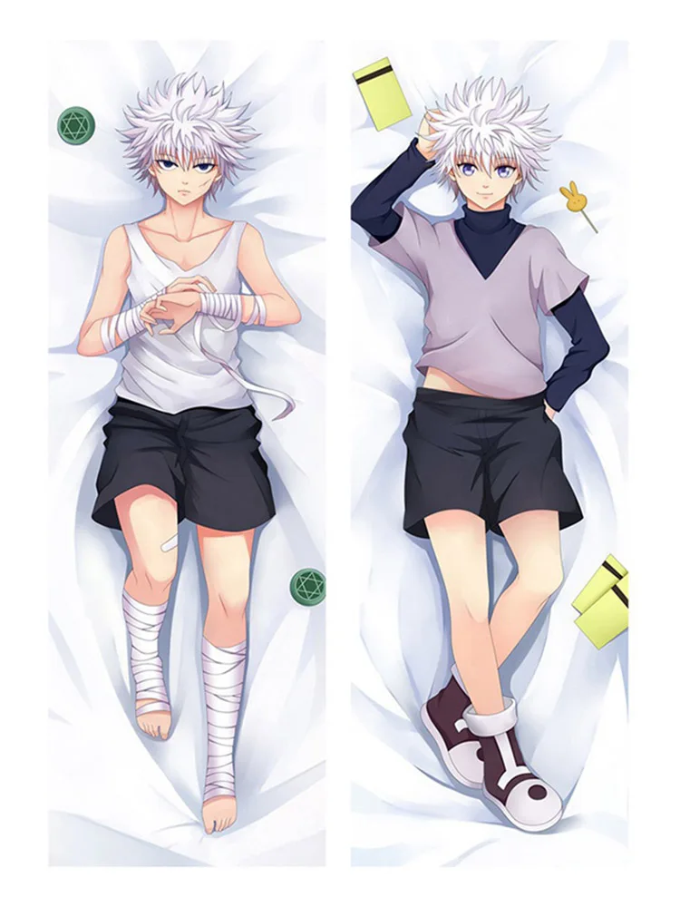 Hunter X Killua Zoldyck Dakimakura обнимающая подушка для тела чехол мужчин и женщин Otaku