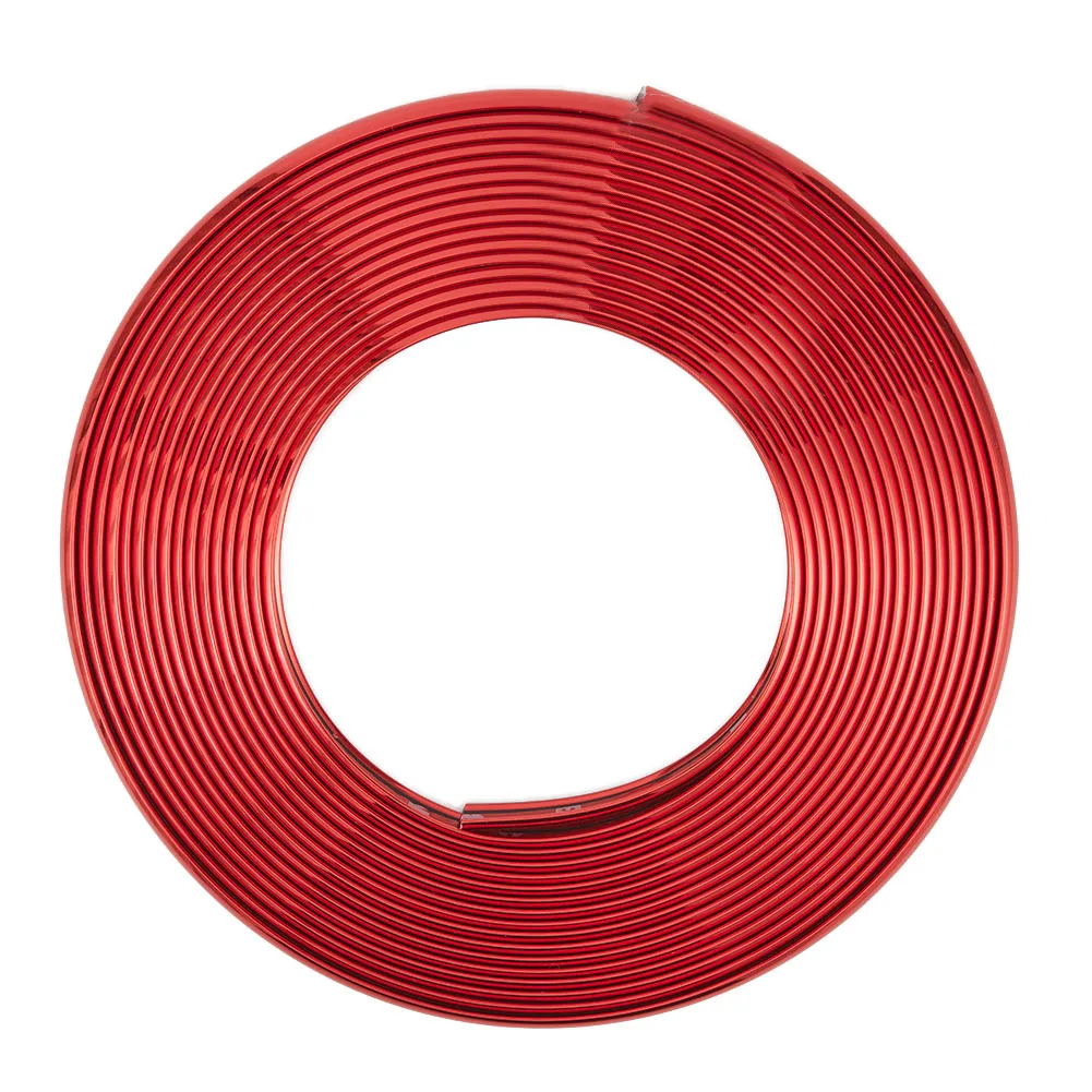 

High Quality Useful Trim Strip Rubber 8M SUV Adhesive Soft Bumper Wheel Hub Car Chrome Decoration Edge Fog Lights