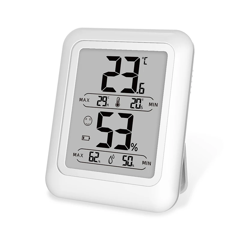 

Mini Digital Thermometer Hygrometer Sensor Indoor Room Temperature Humidity Monitor Portable Home Weather Station