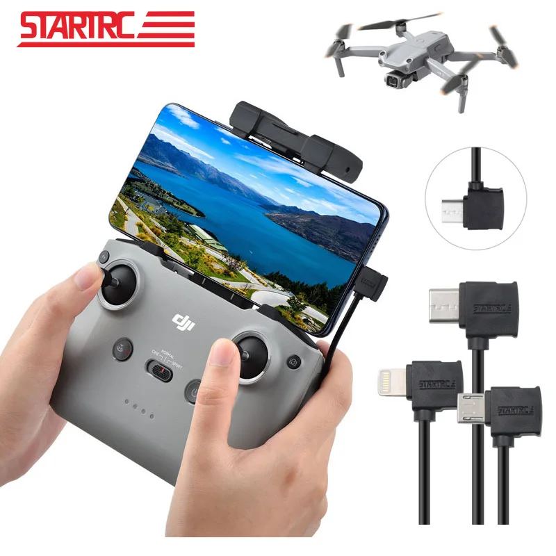 

Кабель для передачи данных DJI Air 2S Type-c на телефон IOS Lightning Micro Type-C 30 см 16 см для пульта дистанционного управления DJI Mavic Air 2/Mavic 3