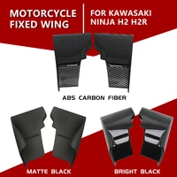 abs winglet deflector for kawasaki ninja h2 h2r fixed wind wing air deflector