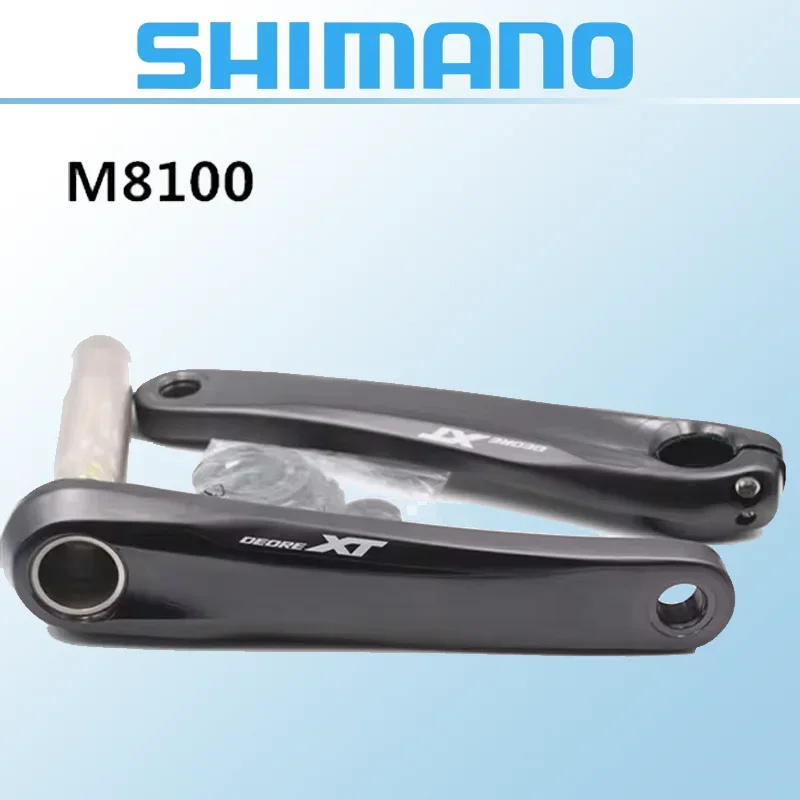 Shimano Deore XT FC-M8100 Шлифовальный код шатуна 165 мм 170 175 Оригинальный 12s для горного
