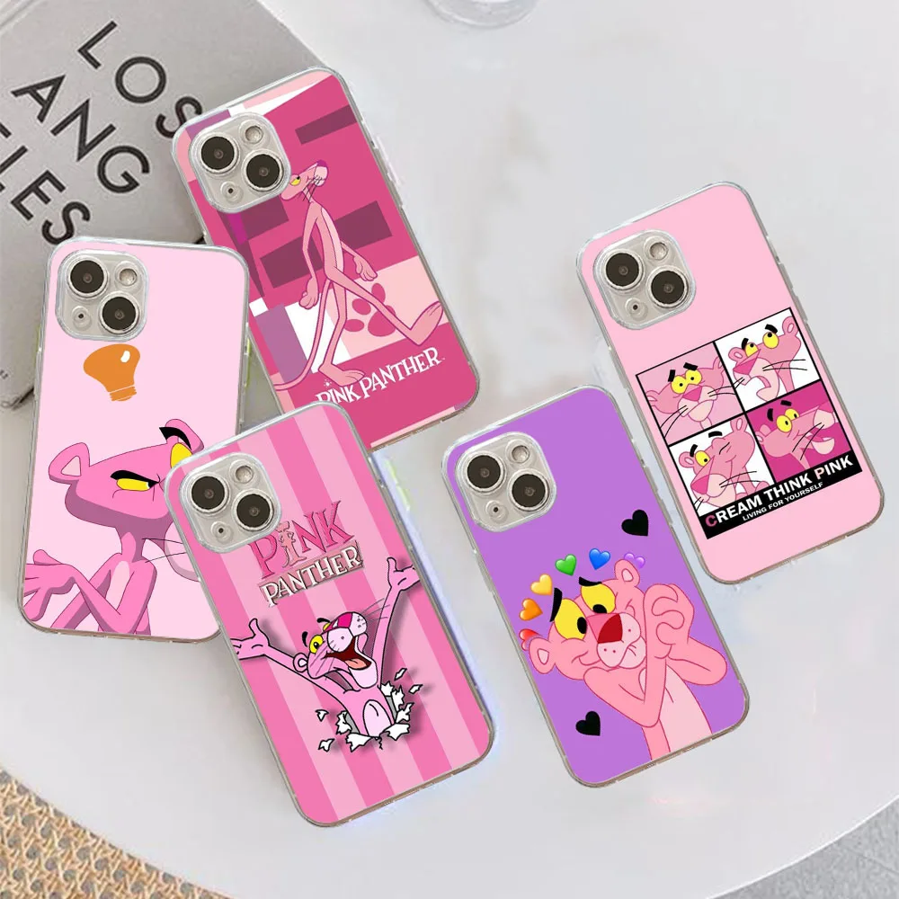 WX-81 P-Розовая пантера Гибкая из ТПУ для Moto G52 G42 G32 G23 G22 G14 G84 E32 G62 G04 G24 G72 G71 G73 G34 G9