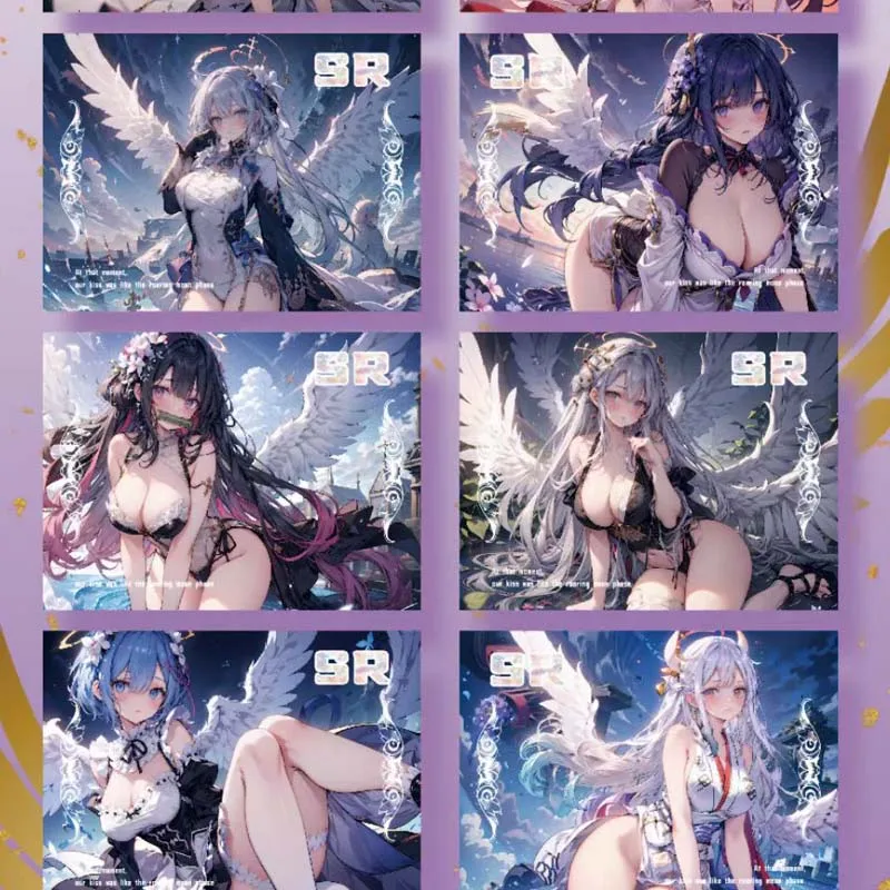 Коллекционная карта История богини горячая и пряная волна 4 белый лунный свет A6