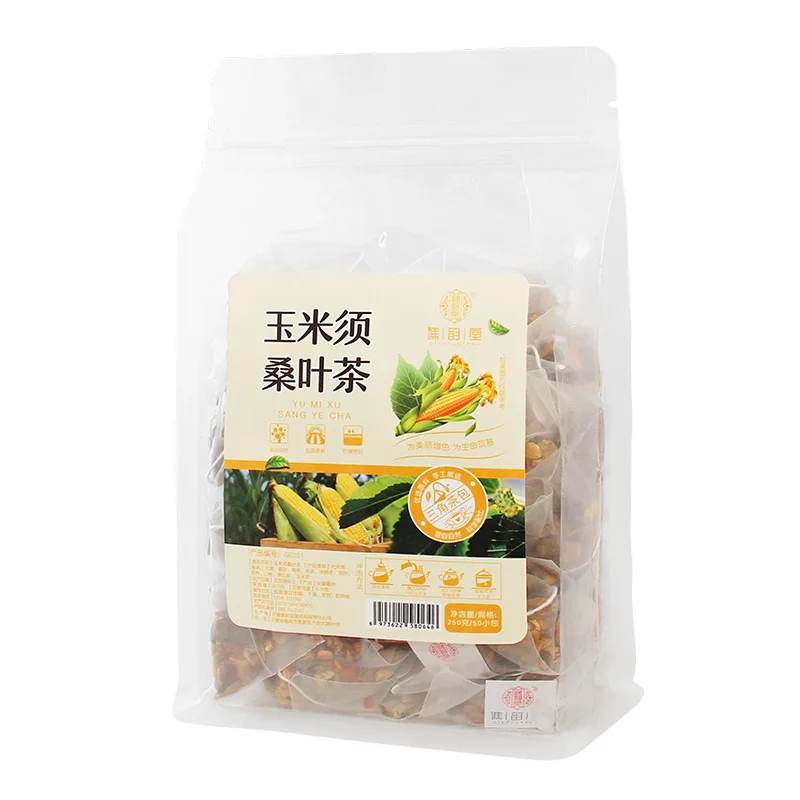 

Corn, Mulberry, Barley, Tangerine Peel, Cassia Seed, Lotus Leaf, Tartary Buckwheat, Hawthorn, Dandelion Tea 250g/50 bags