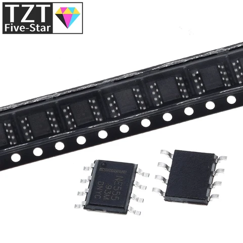 TZT 10/30/100 шт. NE555 NE555N 555 NE555DR NE555DT для модуля питания