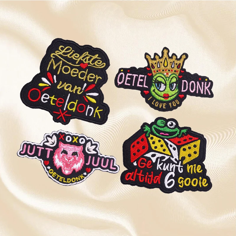 2024 Лидер продаж набор Oeteldonk карнавальная эмблема вышитая нашивка на одежде