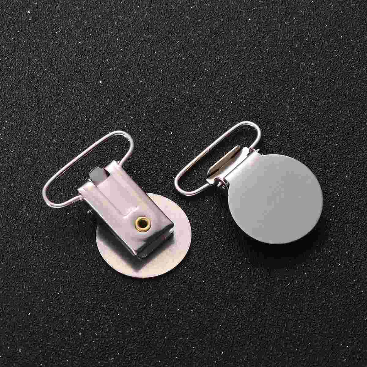 Рисунок 5 - круглые металлические зажимы для