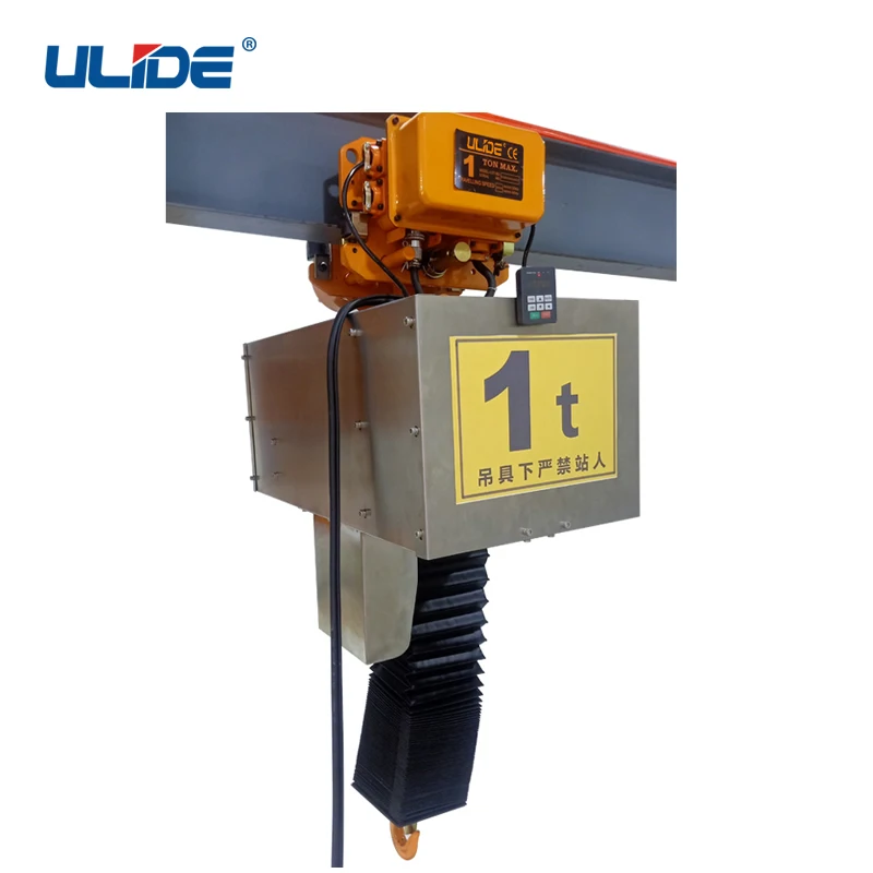 

ULIDE Clean TYPE 0.5T 1T 3T 5T 10T hoist Clean And Low Noise Electric Chain Hoist Chain Electric Hoist