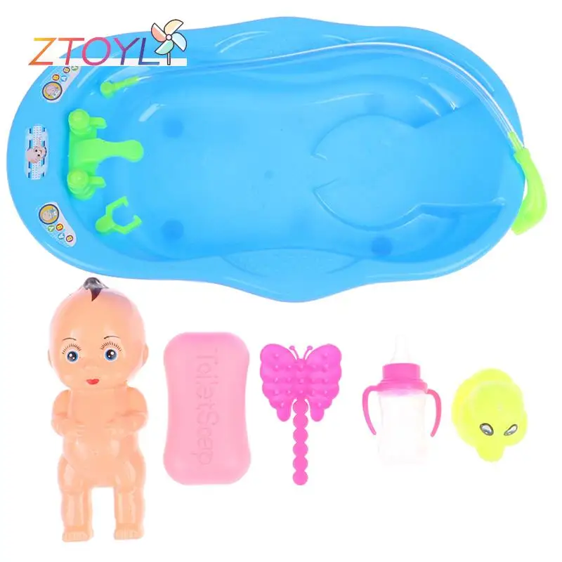 Baby Bath Toys Bath doll Yellow Duck suit Water Toy Infant Swim Tub Toys