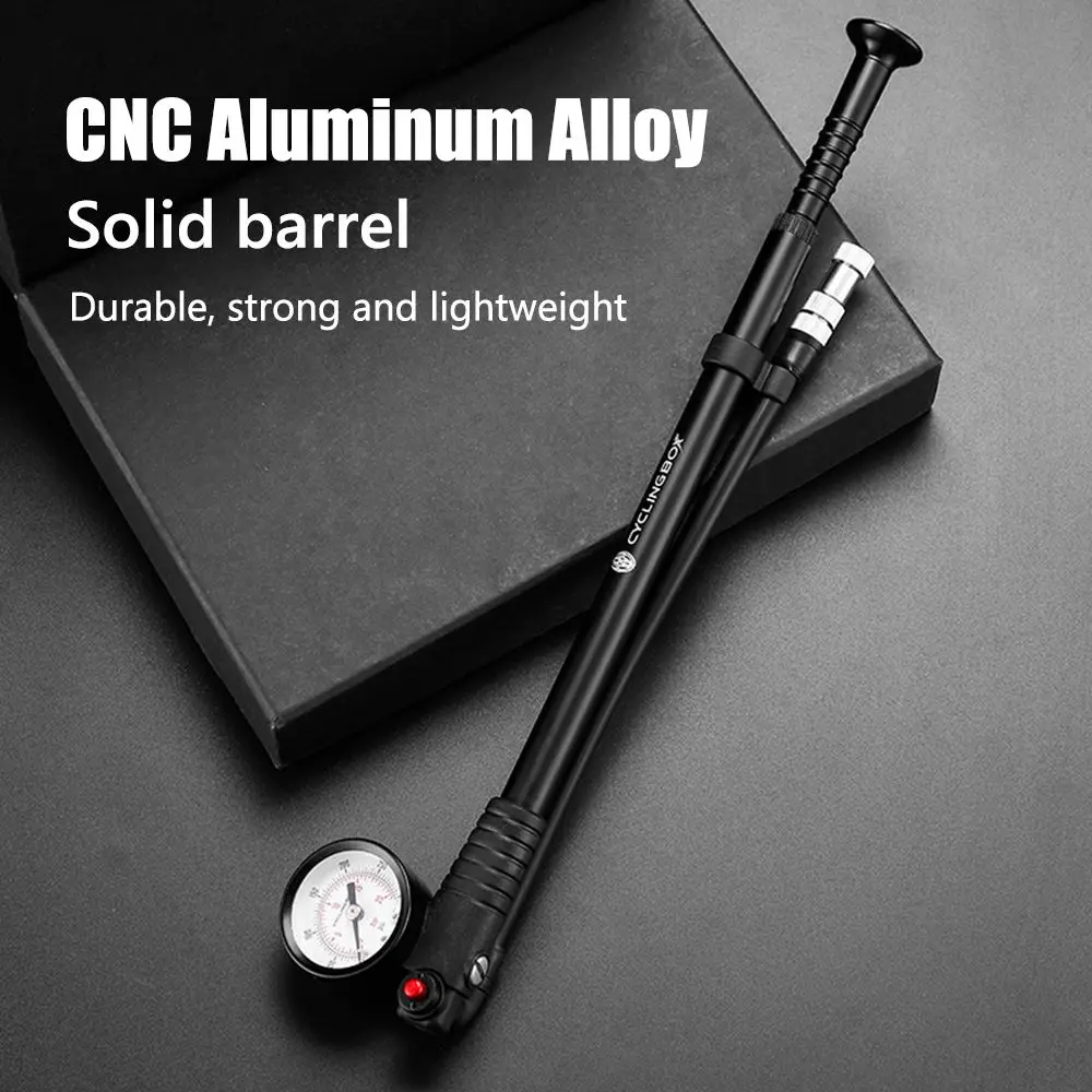 

Портативный дорожный велосипедный насос из алюминиевого сплава, аксессуары, удлинитель ручки, передний шланг для горного велосипеда