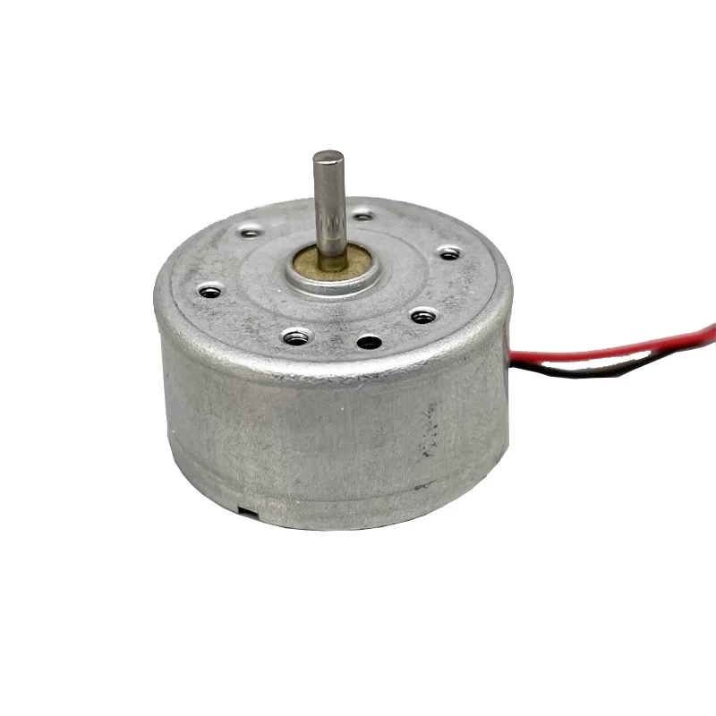 

RF-300C-12180 Mini 300 Motor DC 1.5V 3V 3.7V 5V 6V 14000RPM High Speed Micro 24mm Round Spindle Motor DIY Solar Power Fan Model