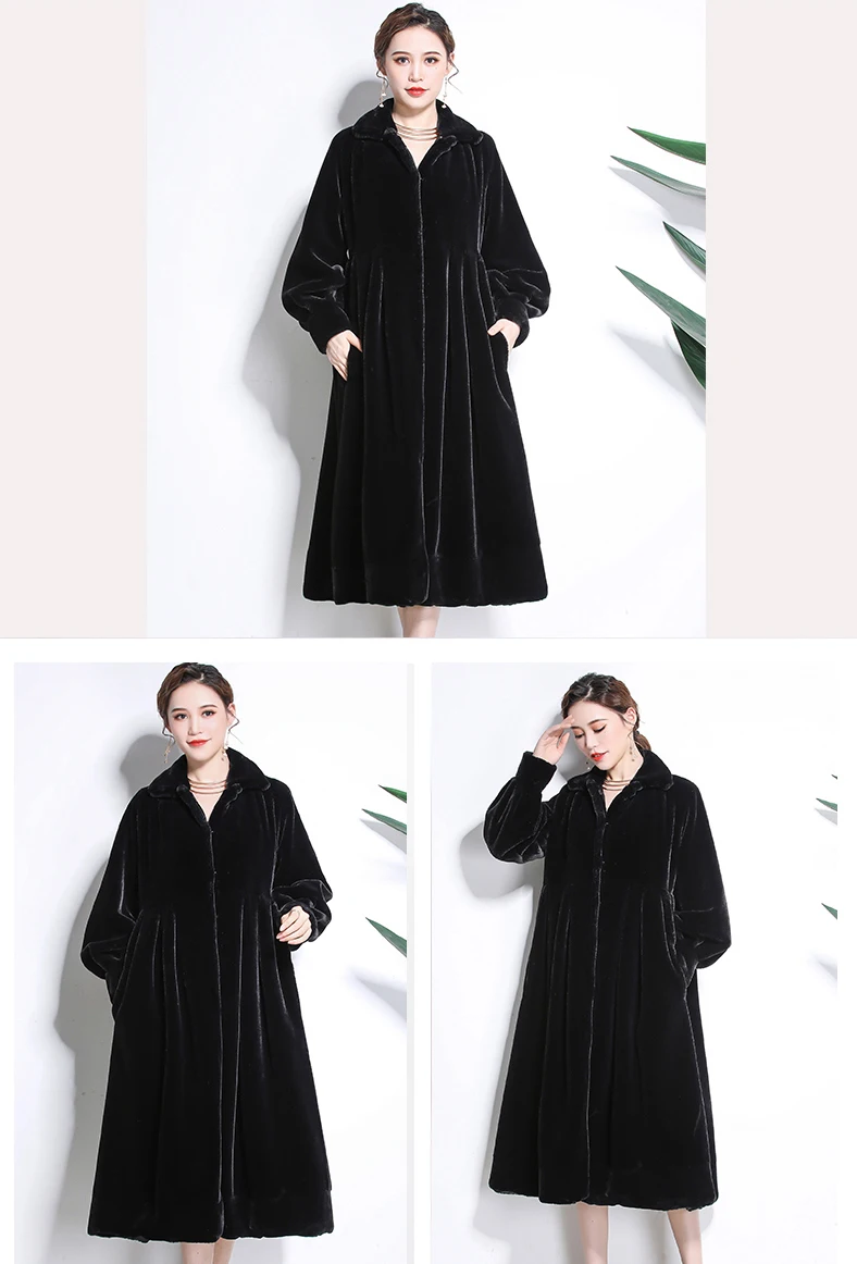 Direct Selling Winter Women's Cold Coat Women Coat Fur Thick Winter Office Lady Other Fur Yes Real Fur Winter Jackets 2022 Woman enlarge