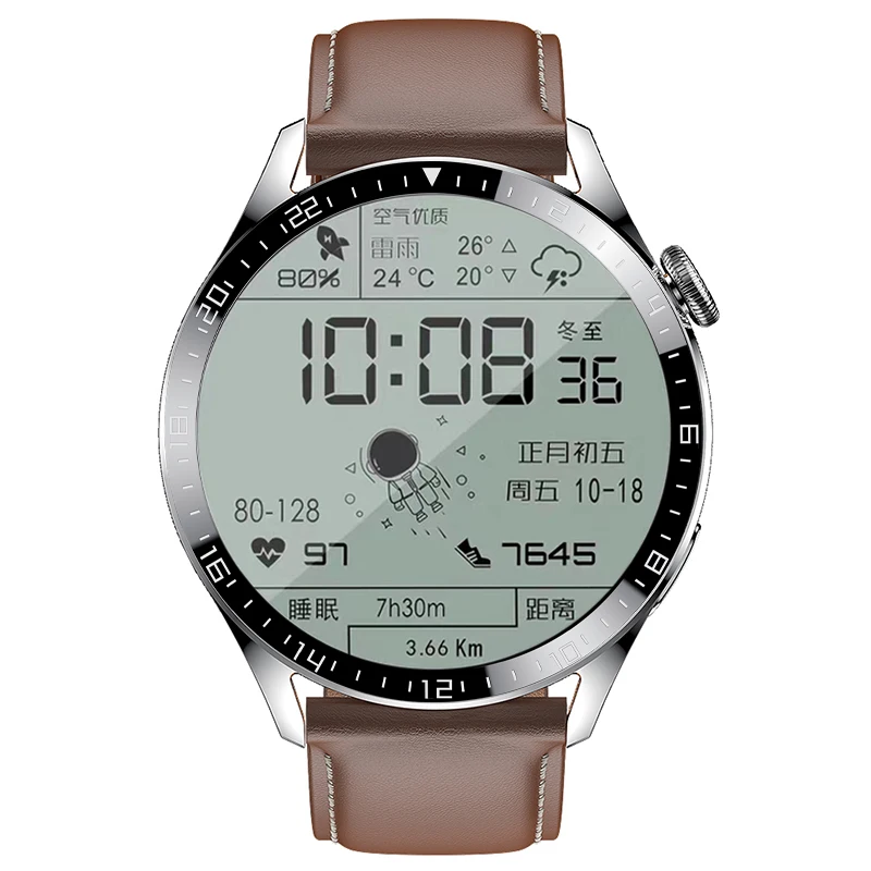 Смарт-часы Android 2022 водонепроницаемые для мужчин и женщин. Подходит смартфонов Huawei