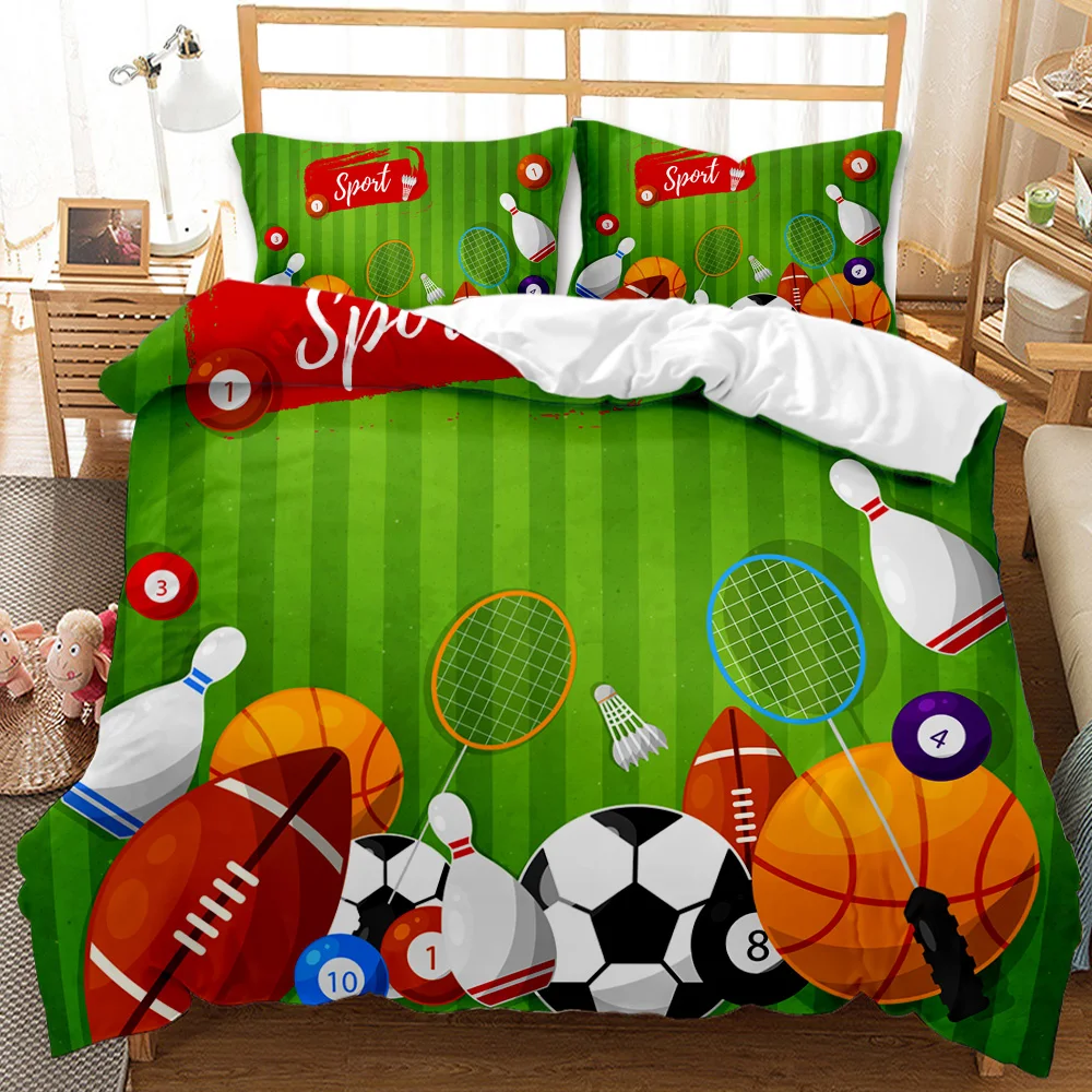 Sports Duvet Cover Set Taekwondo Defense Techniques Sport Practice Bedding Aikido Karate Judo Queen King Polyester Quilt