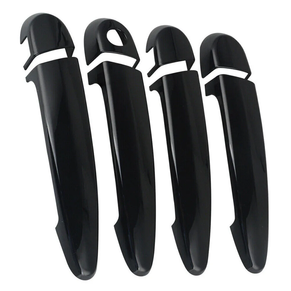 

4Pcs Car Door Handle Trim Cover Gloss Black Auto Exterior Door Handles Pull Handle Replace Cover For BMW E87 E90 E91 E92 E93 F30