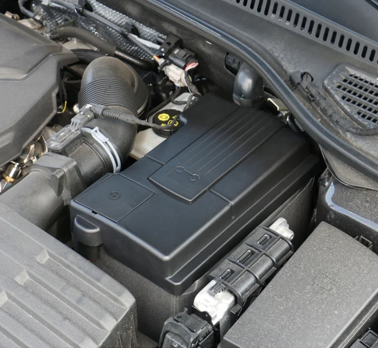 

Пылезащитный Водонепроницаемый защитный чехол для аккумулятора двигателя с отрицательными электродами для Skoda Kodiaq Octavia 5E A7 для VW Tiguan L 2016-2020