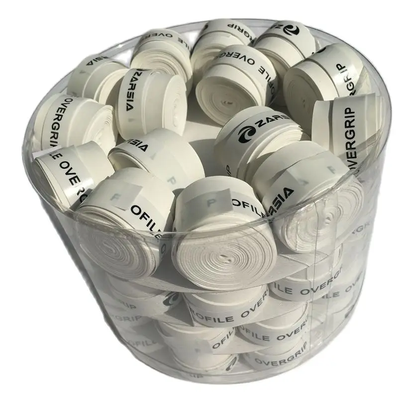 Бесплатная доставка (белый) Совершенно новый ZARSIA Profile Dry freel Tennis grip tennis overgrip