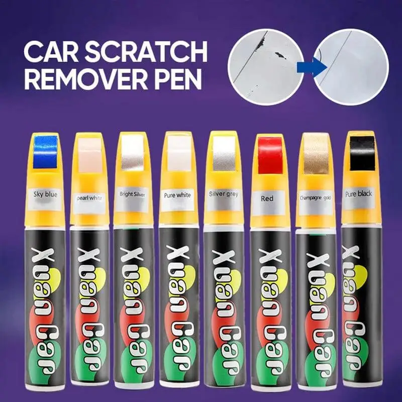 

12Ml Car Paint Scratches Repair Pen Brush Waterproof Paint Marker Pen Car Tyre Tread Care Automotive Maintain Repair Tool