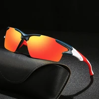 luxury sport polarized sunglasses for men women fashion rimless hiking driving brand design sun glasses vintage goggles uv400