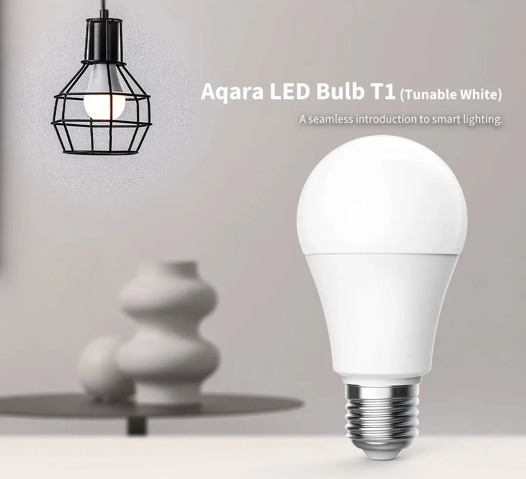 НОВАЯ умная светодиодная лампа Aqara T1 Zigbee 3.0 E27 2700K-6500K 220-240V Умная дистанционная для