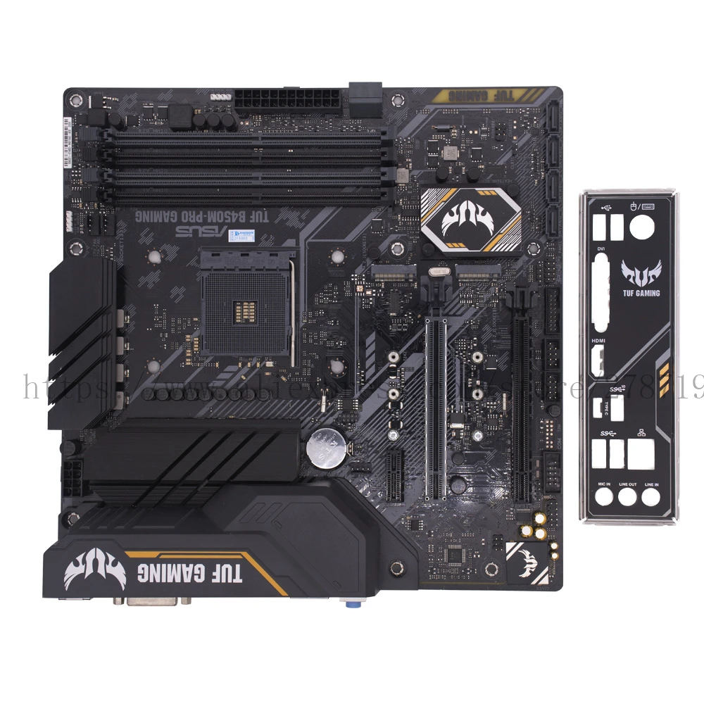 

Used ASUS TUF B450M PRO GAMING Motherboard AMD B450 DDR4 M.2 DVI-D USB 3.1 Support R3 R5 R7 R9 Desktop AM4 CPU
