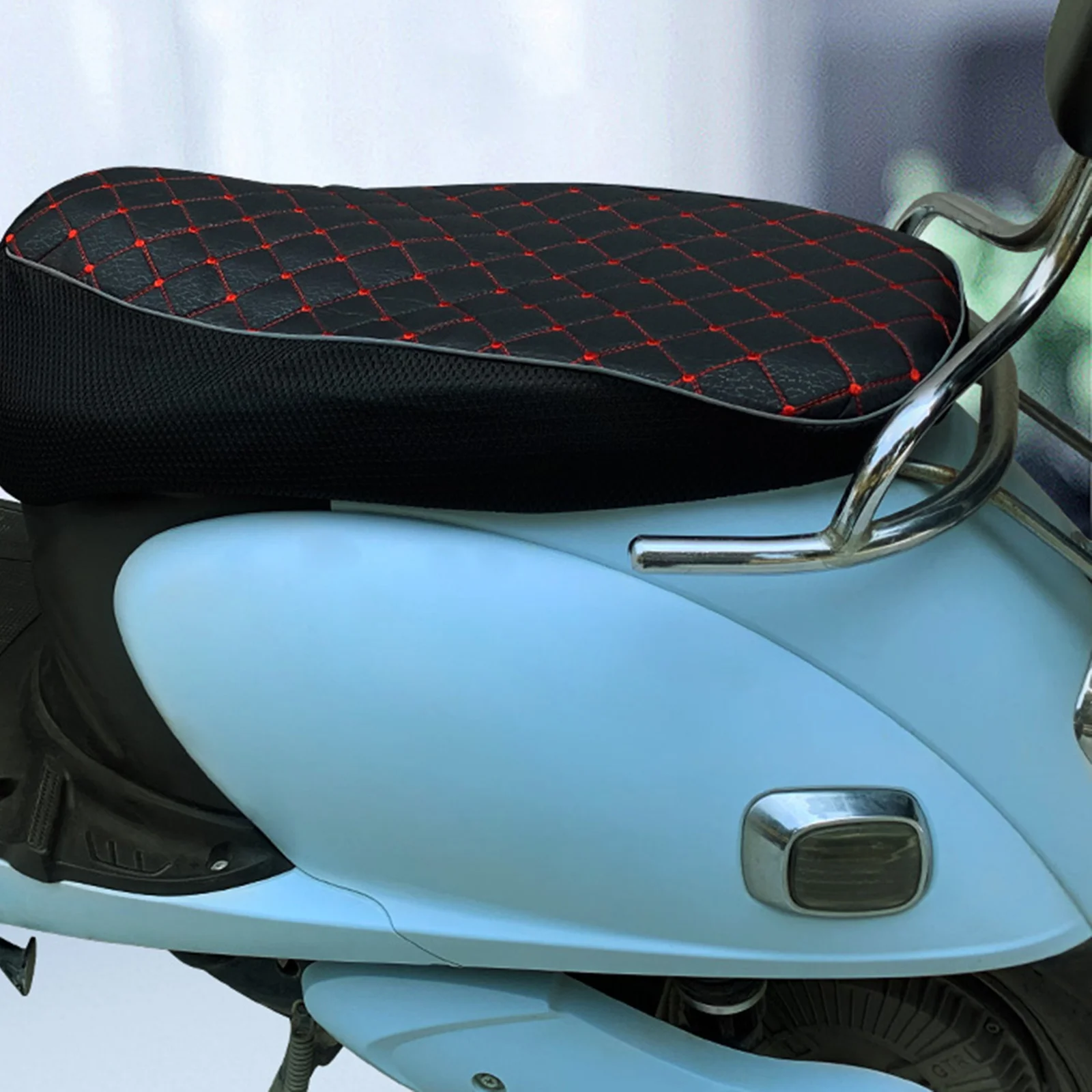 

Motorcycle Scooter Moped Seat Protector Electric Motorbike Electromobile Cushion Cover