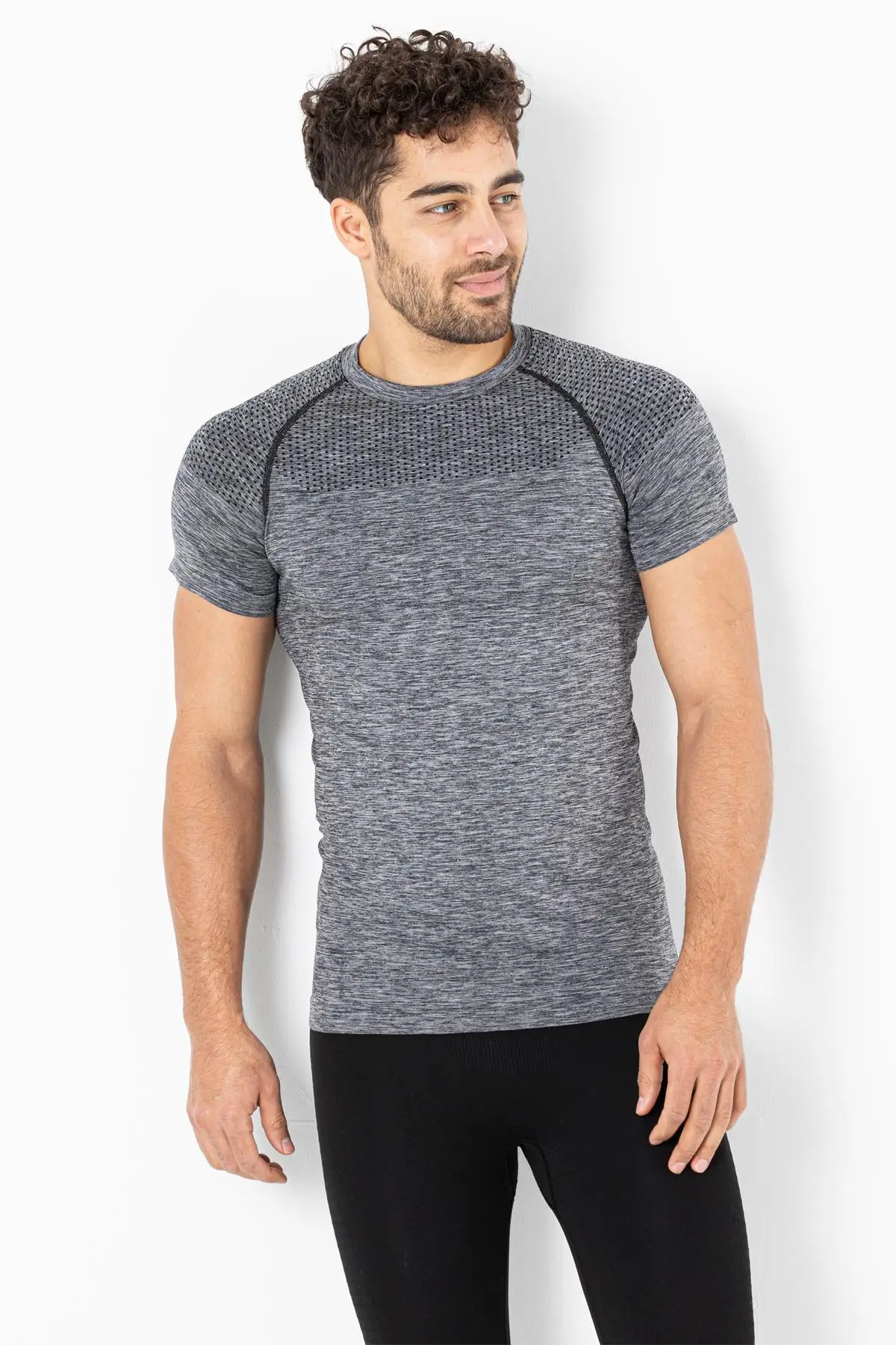 Быстросохнущие мужские рубашки для бодибилдинга фитнеса тренировок дышащая