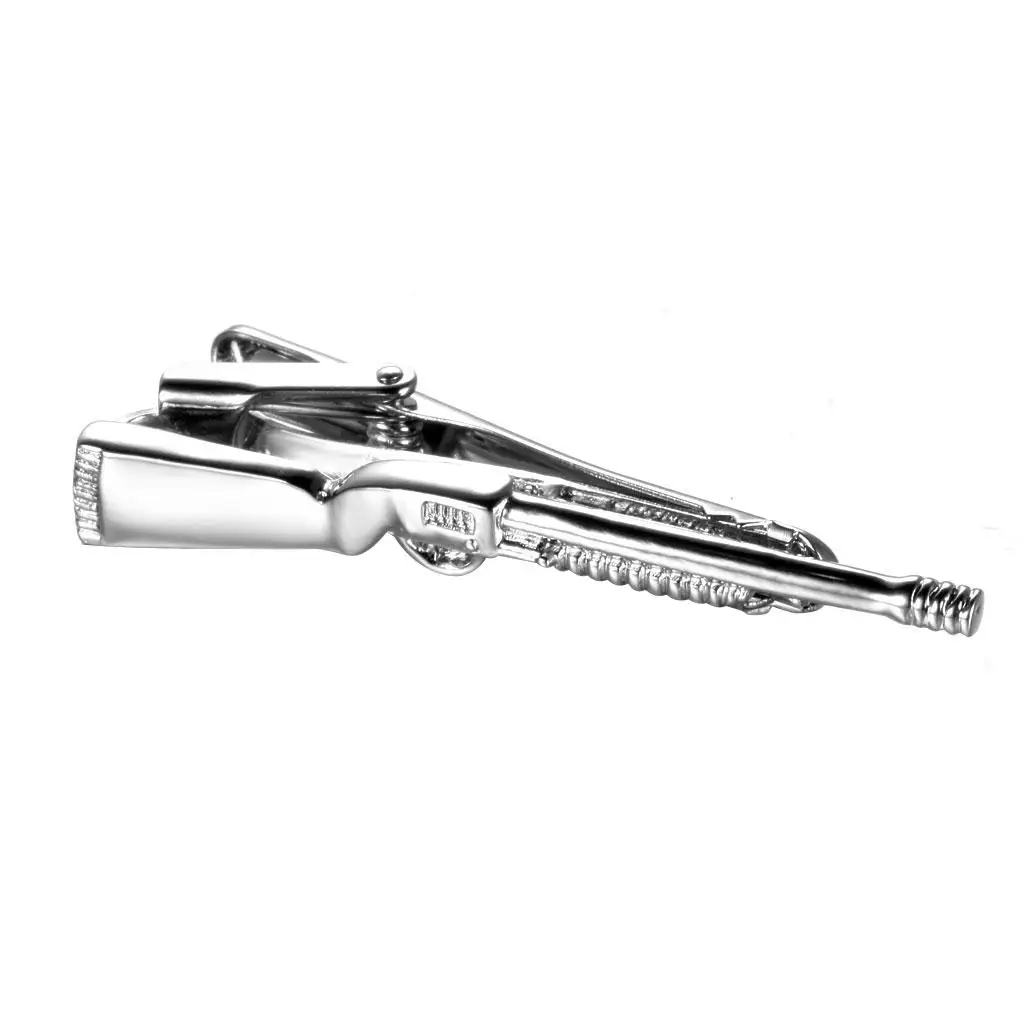

Vintage Metal Tie Clip Wedding Necktie Clasp Pin Bar-Silver