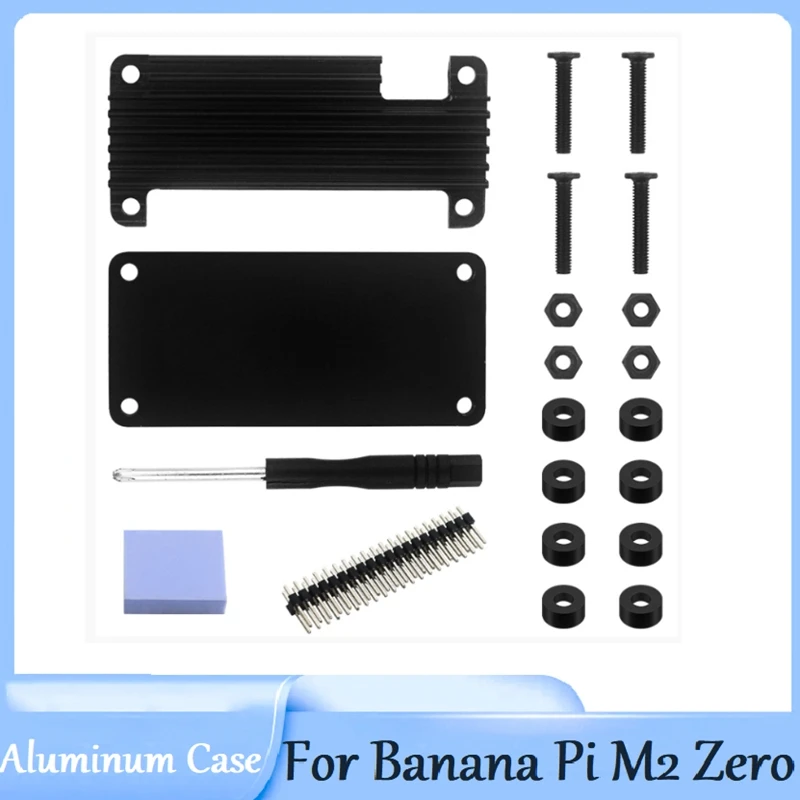 

Aluminum Case Heatsink For Banana Pi M2 Zero For BPI-M5 Development Board Protective Shell