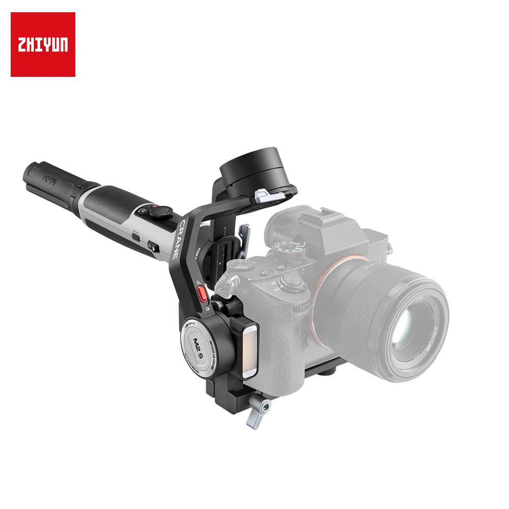 Official Zhiyun Crane M2S M2 S 3-Axis Handheld Gimbal Stabilizer for Mirrorless Compact Action Cameras iPhone Smartphones | Электроника