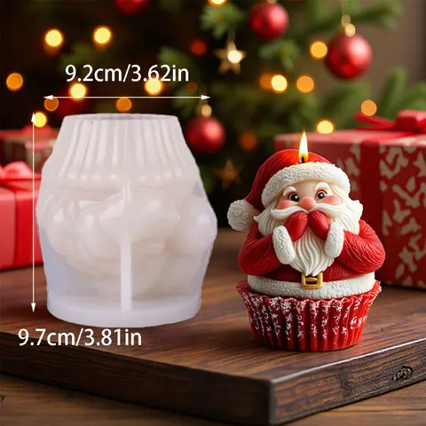 Форма для свечей Milu Deer Санта