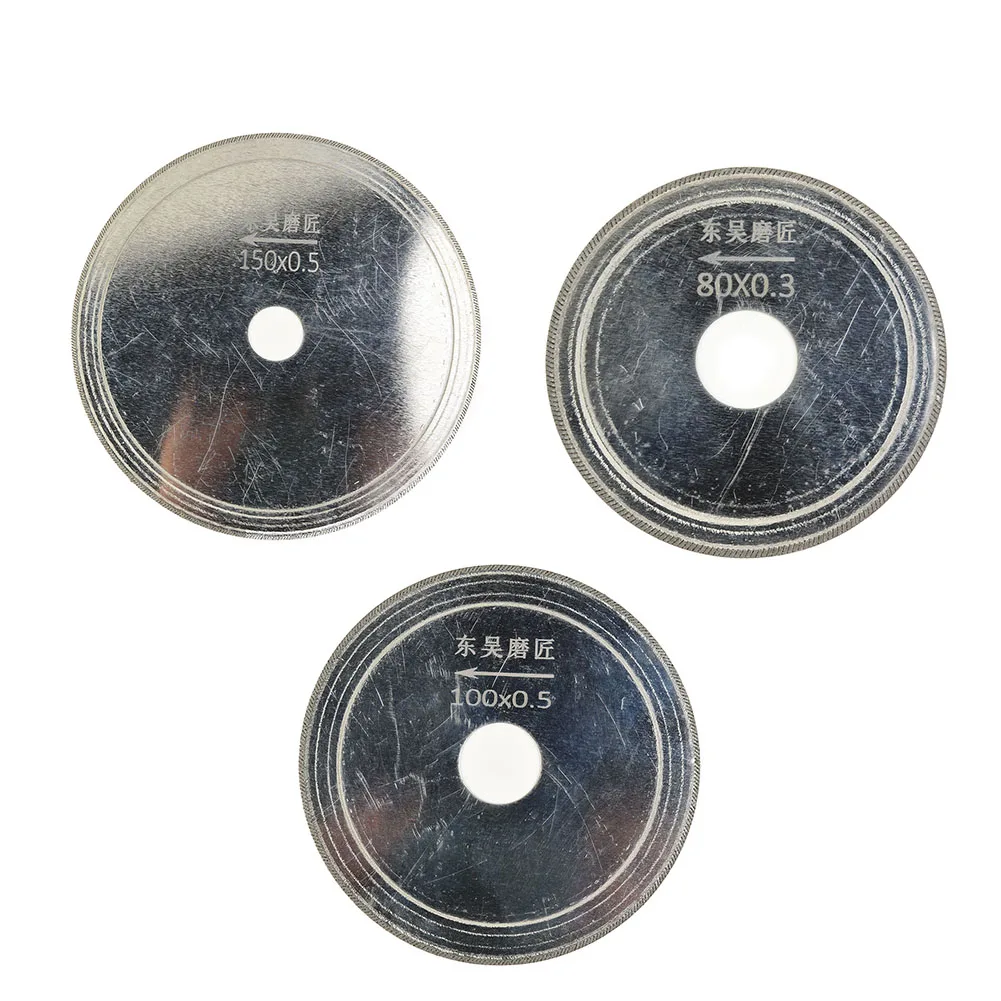 Trennscheibe Алмазная пила DIY для гранильного камня драгоценного резки стекла