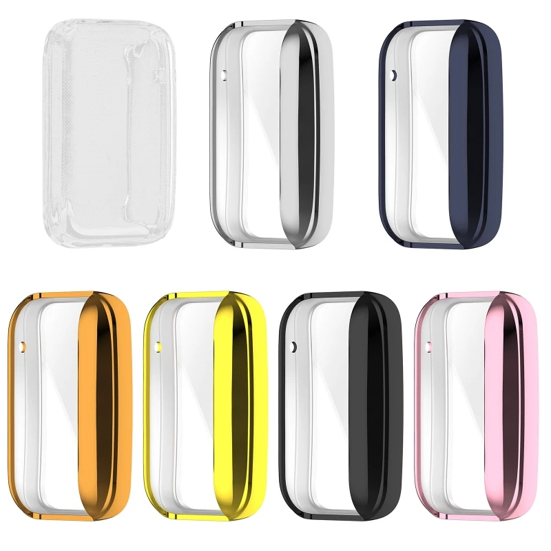 

Чехол из ТПУ для защиты экрана, совместимый с Mi Band 7 Pro, чехол для смарт-браслета, защитный чехол с защитой от царапин, чехол-бампер
