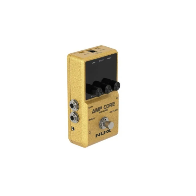 Фото Педаль NUX Amp Core Studio Modeler IR — 26 моделей усилителей, поддержка IR-файлов сторонних производителей, задержка 1,2 мс, выход на наушники для бесшумной практики №2