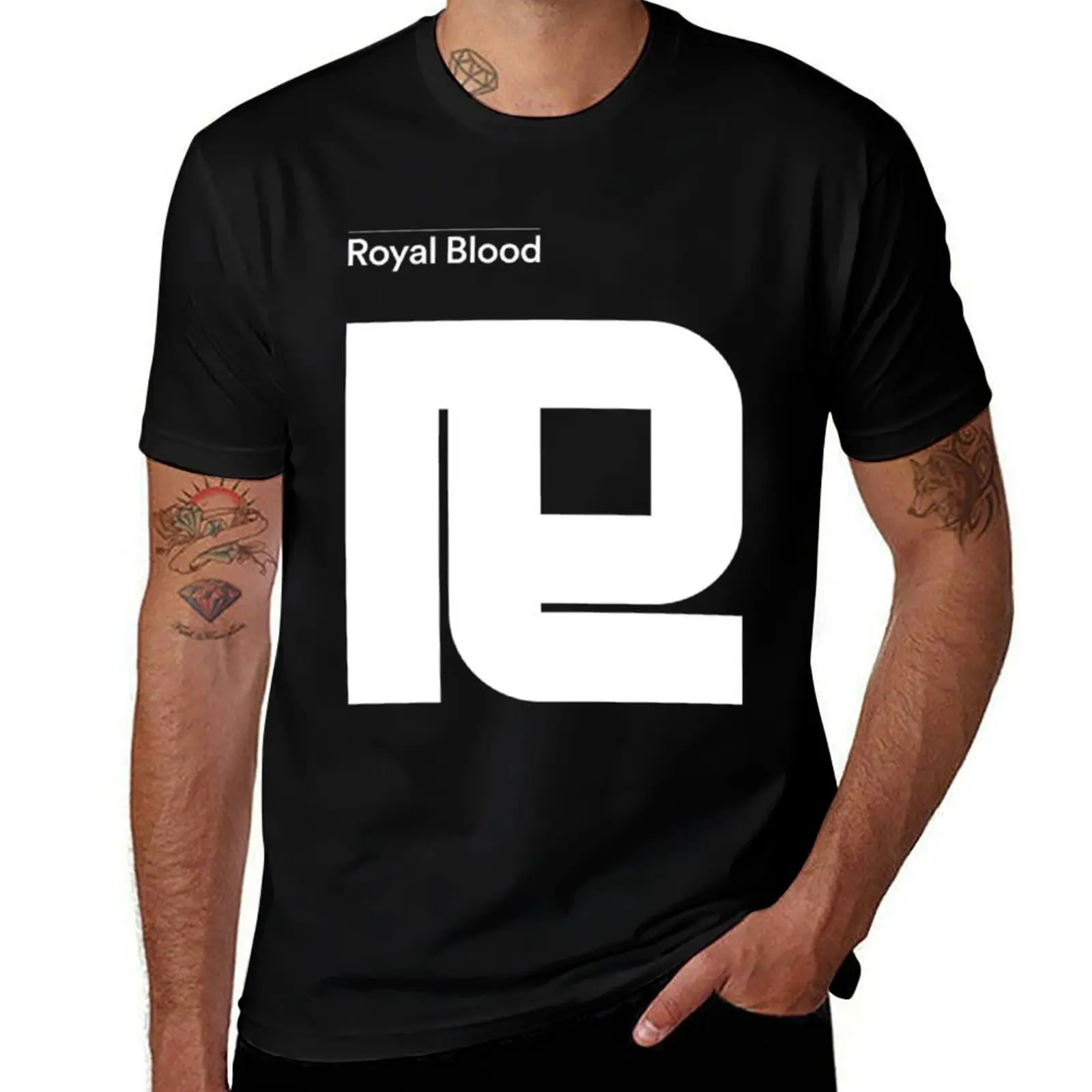 Royal Blood R — _by Monographis_Royal T-Shirt аниме вещи модные рубашки мужские футболки пакет