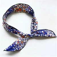 fashion new women floral makeup headbands lovely girl bath hair band accessories lady travel home face wash hairband party gift