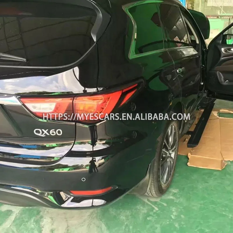 Фото Модификация автомобиля 4x4, аксессуары, авто Powerstep, электрическая боковая ступенька, педаль для Infiniti 2013 + QX50 QX60 QX70 QX80 QX №3