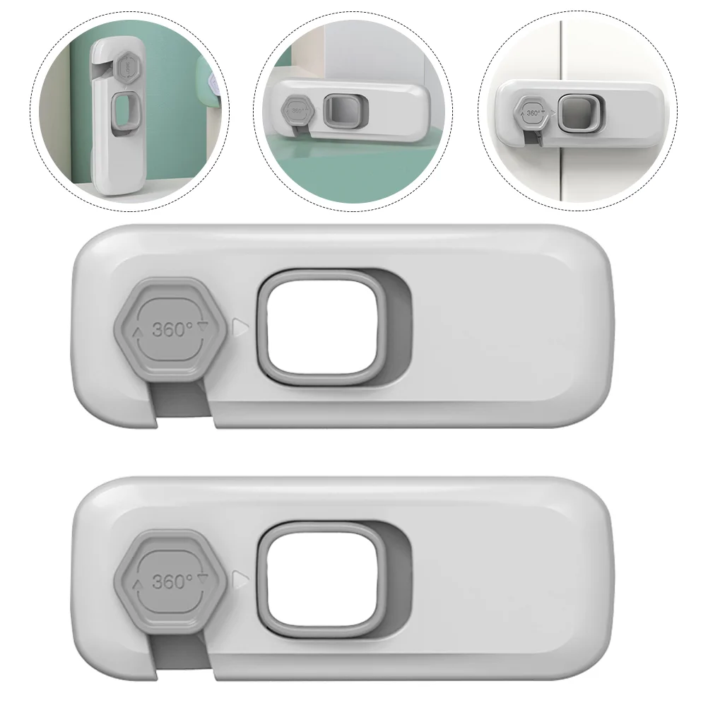 2 шт. открыть дверной замок защитные замки защитная защелка для детей холодильник