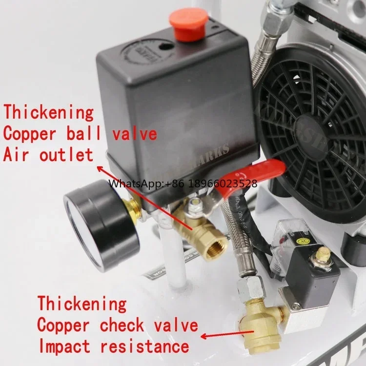 Рекламные сверхпрочные компактные портативные воздушные компрессоры AC 220 В 50 Гц