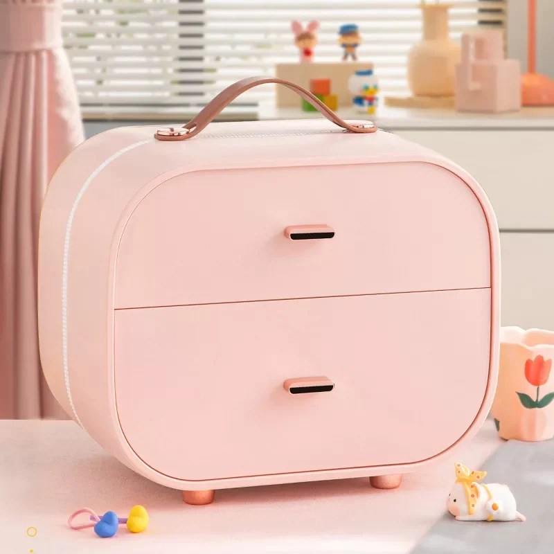 

Коробка для хранения аксессуаров для волос, органайзер для девушек, органайзер для хранения заколок, резинок, веревок, головных уборов, коле...