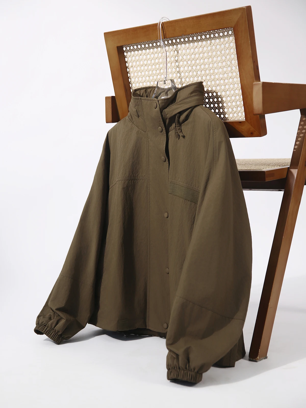 [Wtg 665597 Ag] Xiaohan Pavilion Свободное повседневное флисовое теплое короткое пальто с