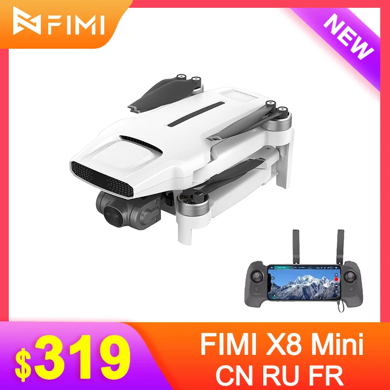 FIMI x8 мини-Дрон с камерой 4k HD GPS Wi-Fi 5 8G дроны класса 30 минут 8 км дистанционное