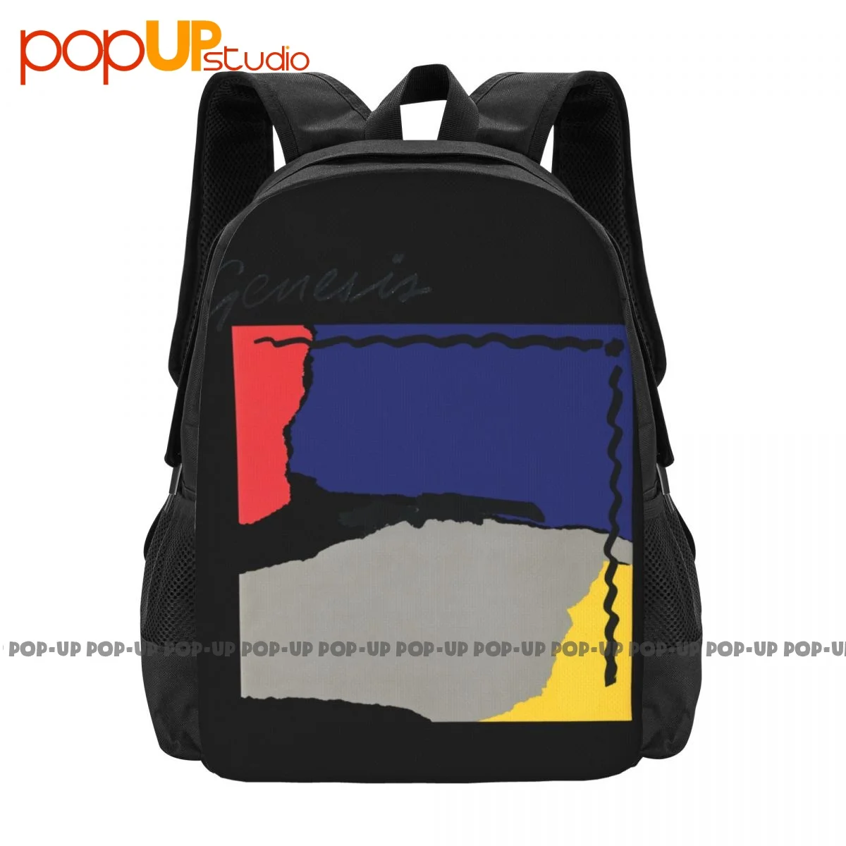 Рюкзак Genesis Abacab Rock N Roll с музыкальной группой, вместительная сумка для обуви с принтом, спортивный стиль, для бега на открытом воздухе